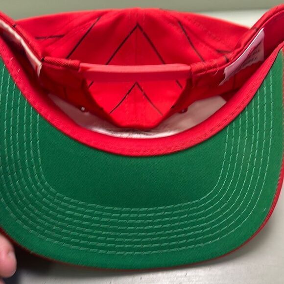 New Vintage 90s The Game Cap Unisex UNLV Runnin Rebels Pinstripe Snapback Hat - Picture 5 of 8